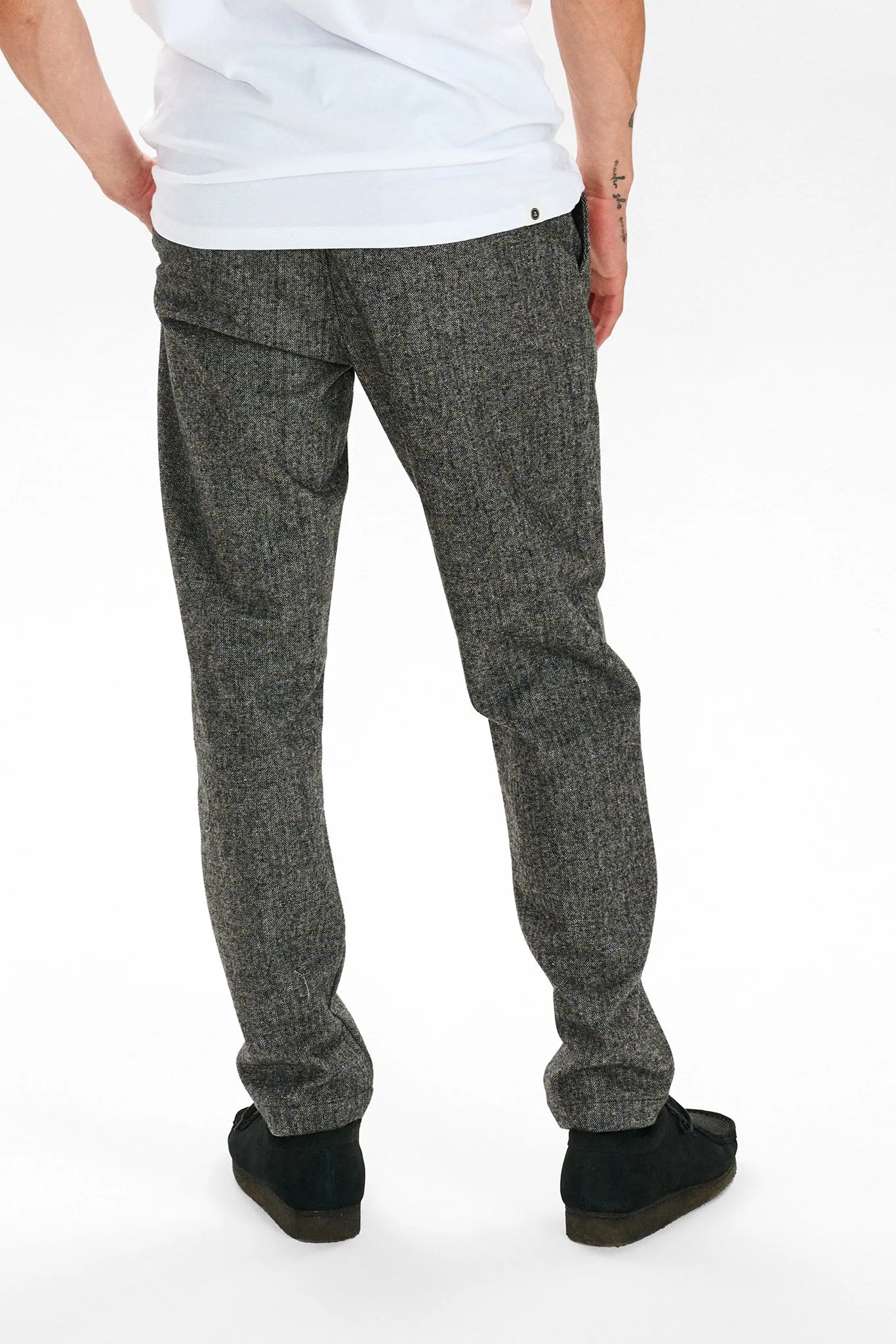 AKJAMES WOOL PANTS - Tofu