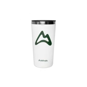 AllTrails × Hydro Flask 20 oz. Tumbler - White