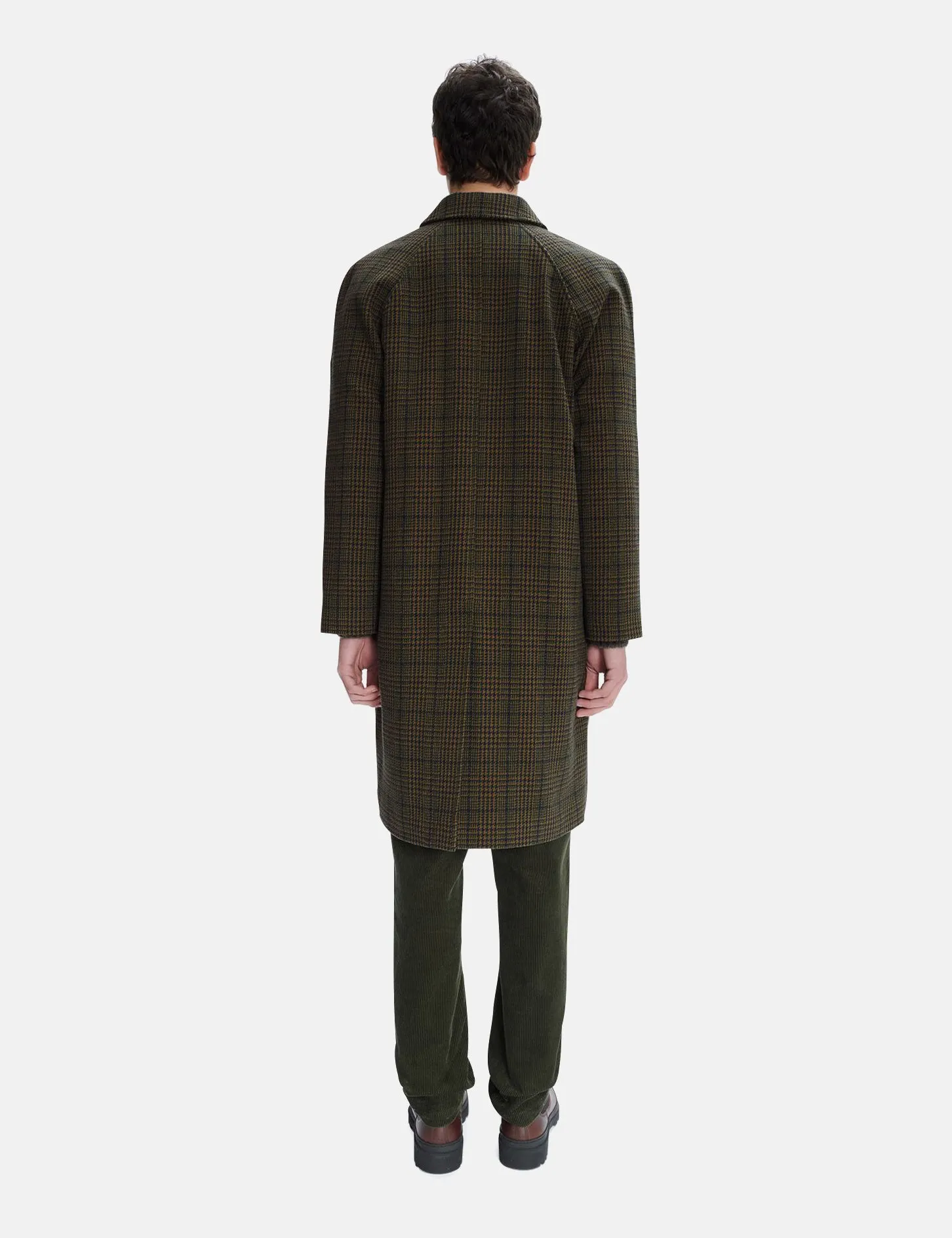 A.P.C. Austin Mac Overcoat - Dark Green