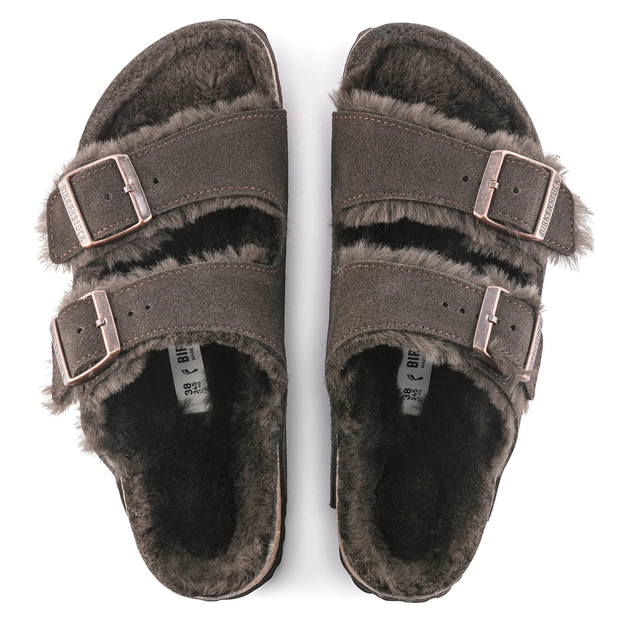 Arizona Shearling - Suede Leather