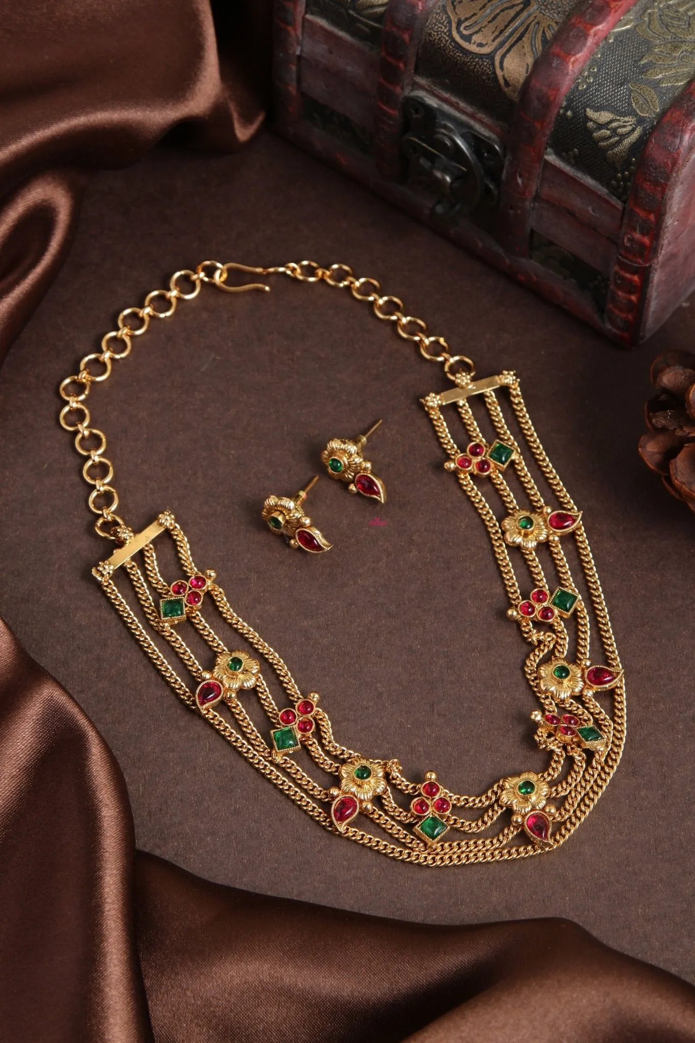 Athulya - Three Layered Choker