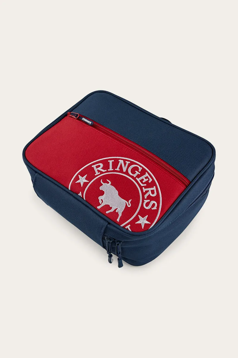 Baxter Lunch Box - Navy/Red