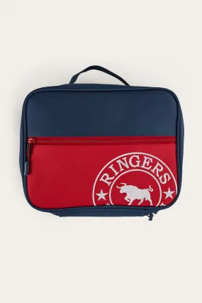 Baxter Lunch Box - Navy/Red