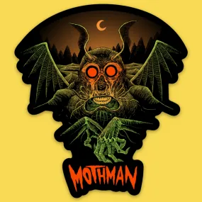 'Beware Mothman' Sticker