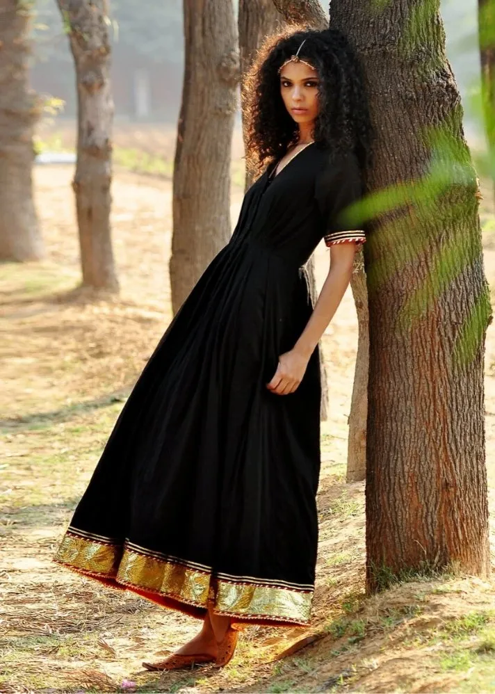 Black Ornamental dress