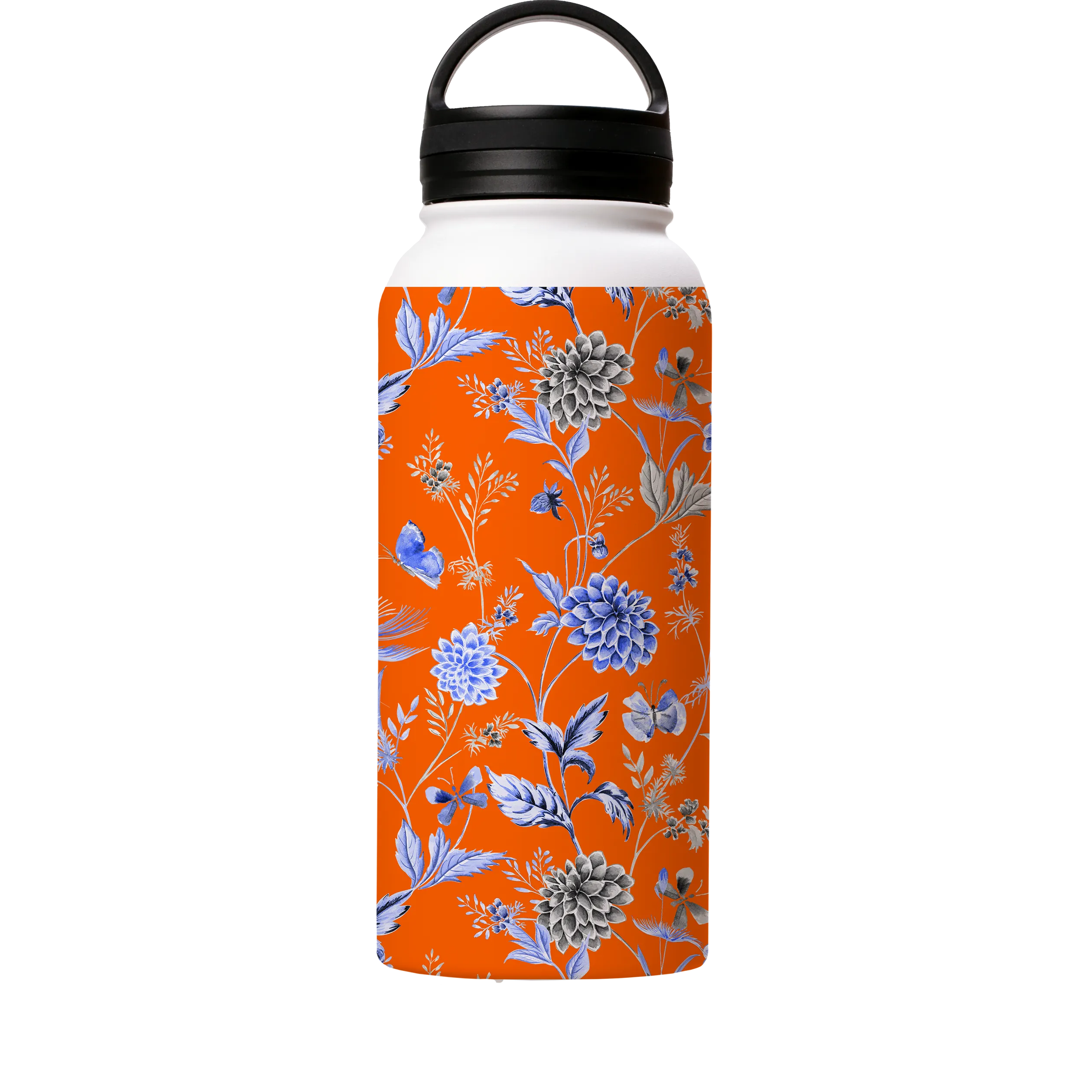 Blue Jam Orange Insulated Stainless Steel Water Bottle