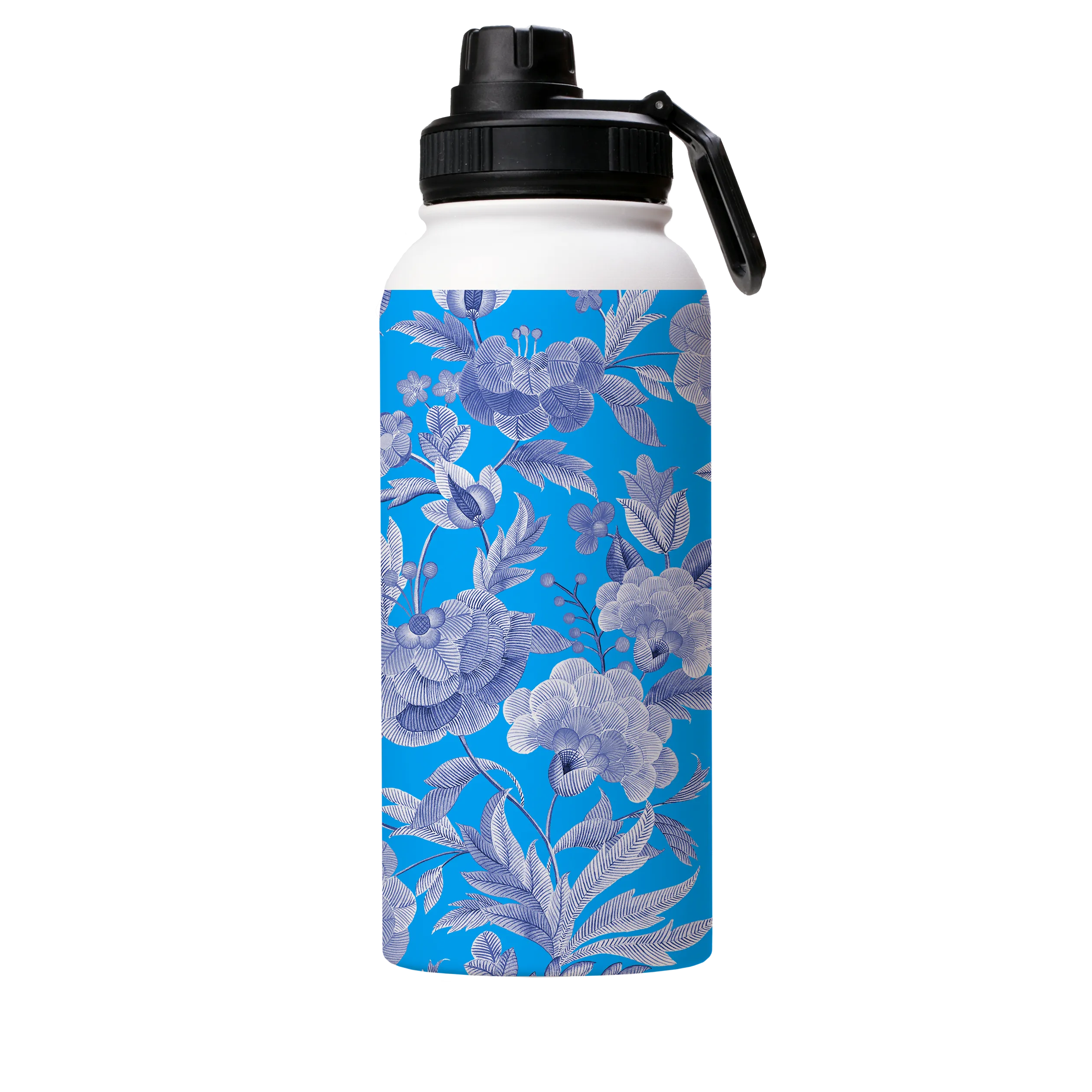 Blue Tapestry Light Blue Insulated Stainless Steel Water Bottle