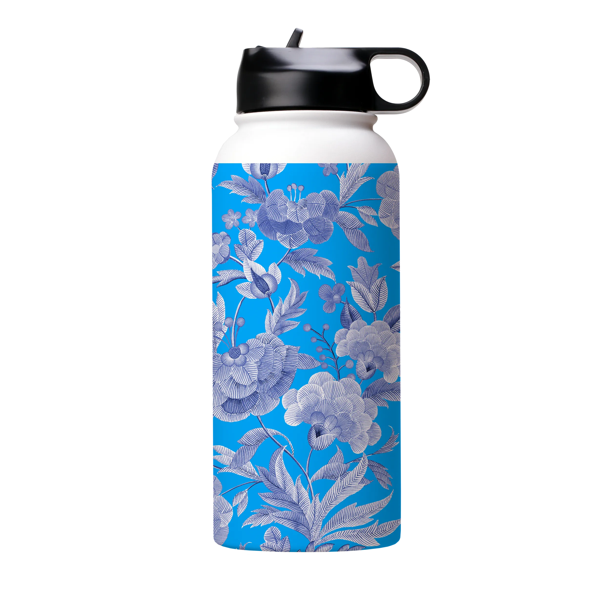 Blue Tapestry Light Blue Insulated Stainless Steel Water Bottle