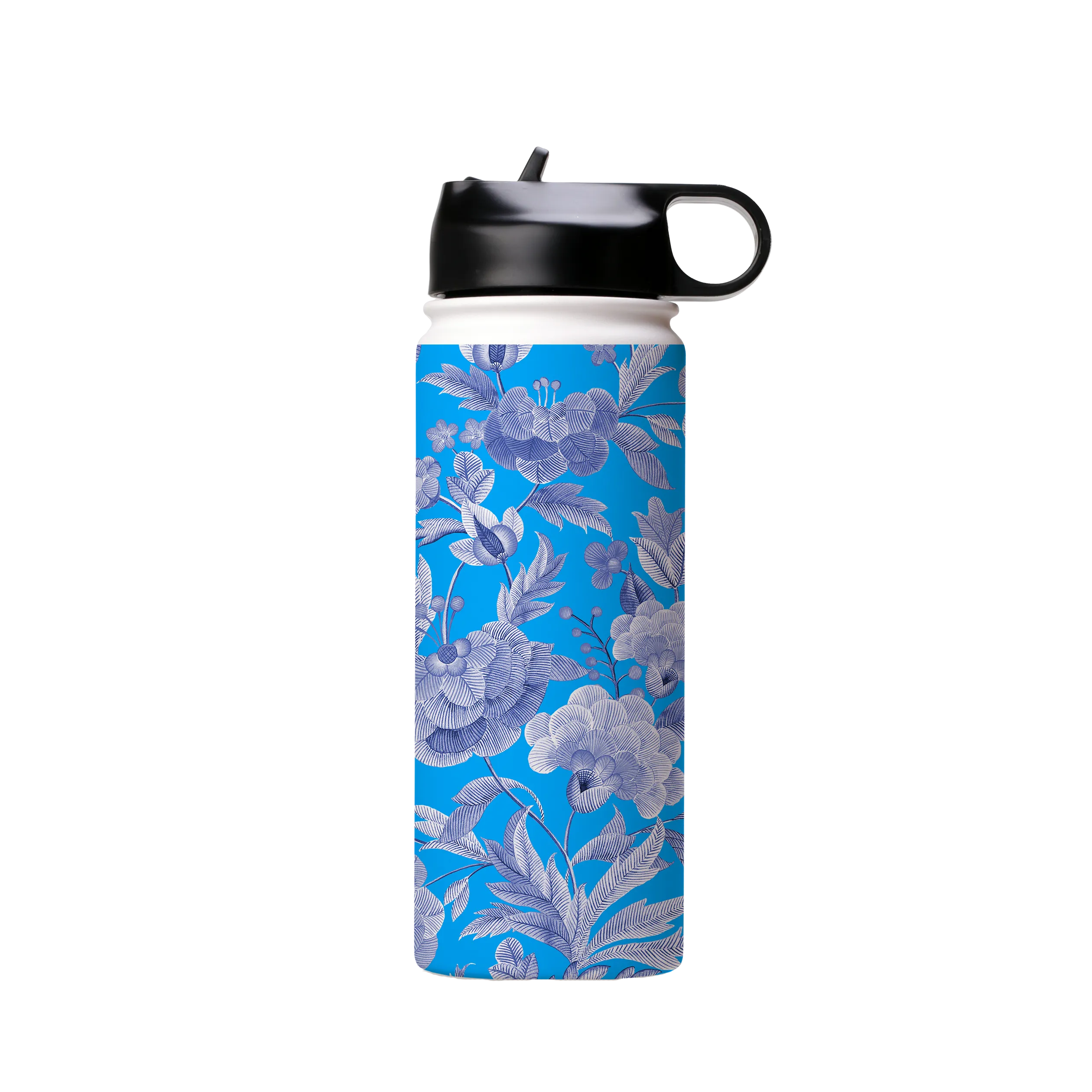 Blue Tapestry Light Blue Insulated Stainless Steel Water Bottle