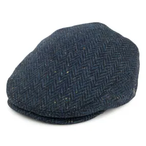 Brooklyn Flat Cap - Navy Blue