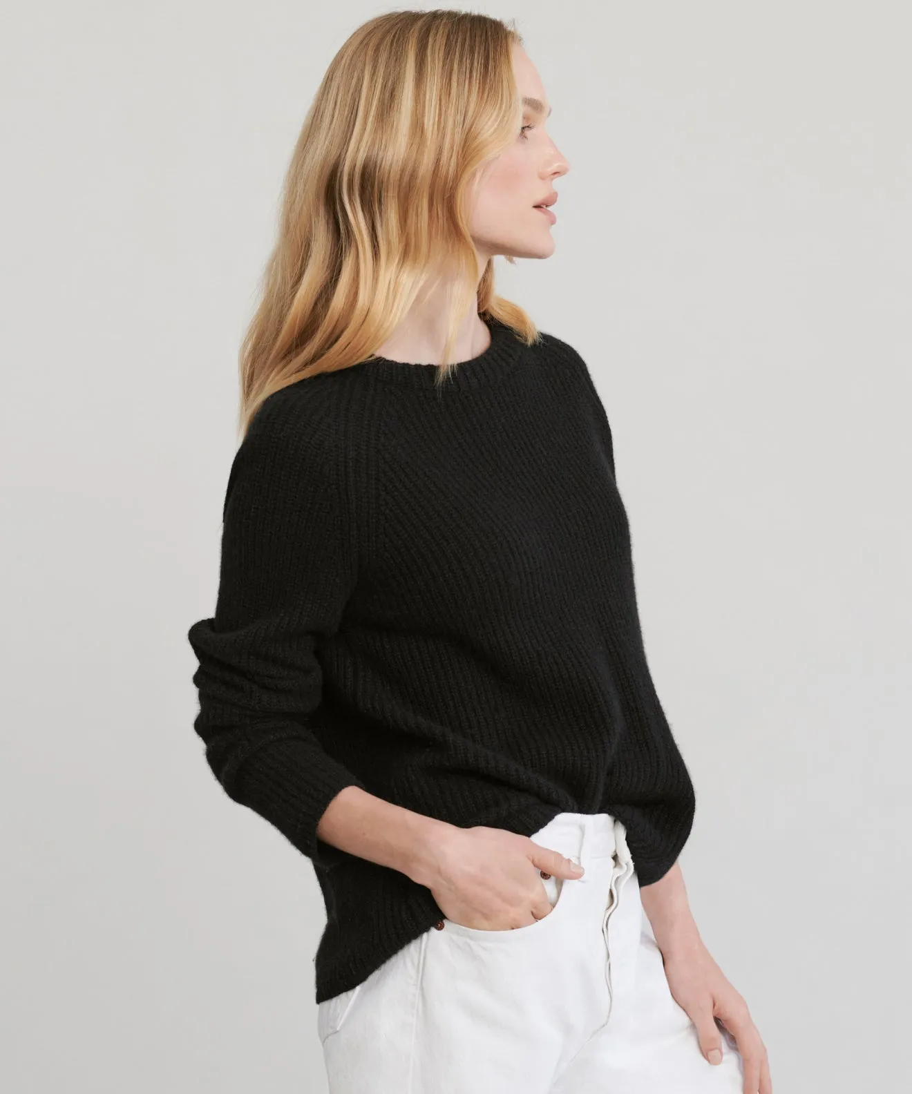 Cashmere Fisherman Sweater