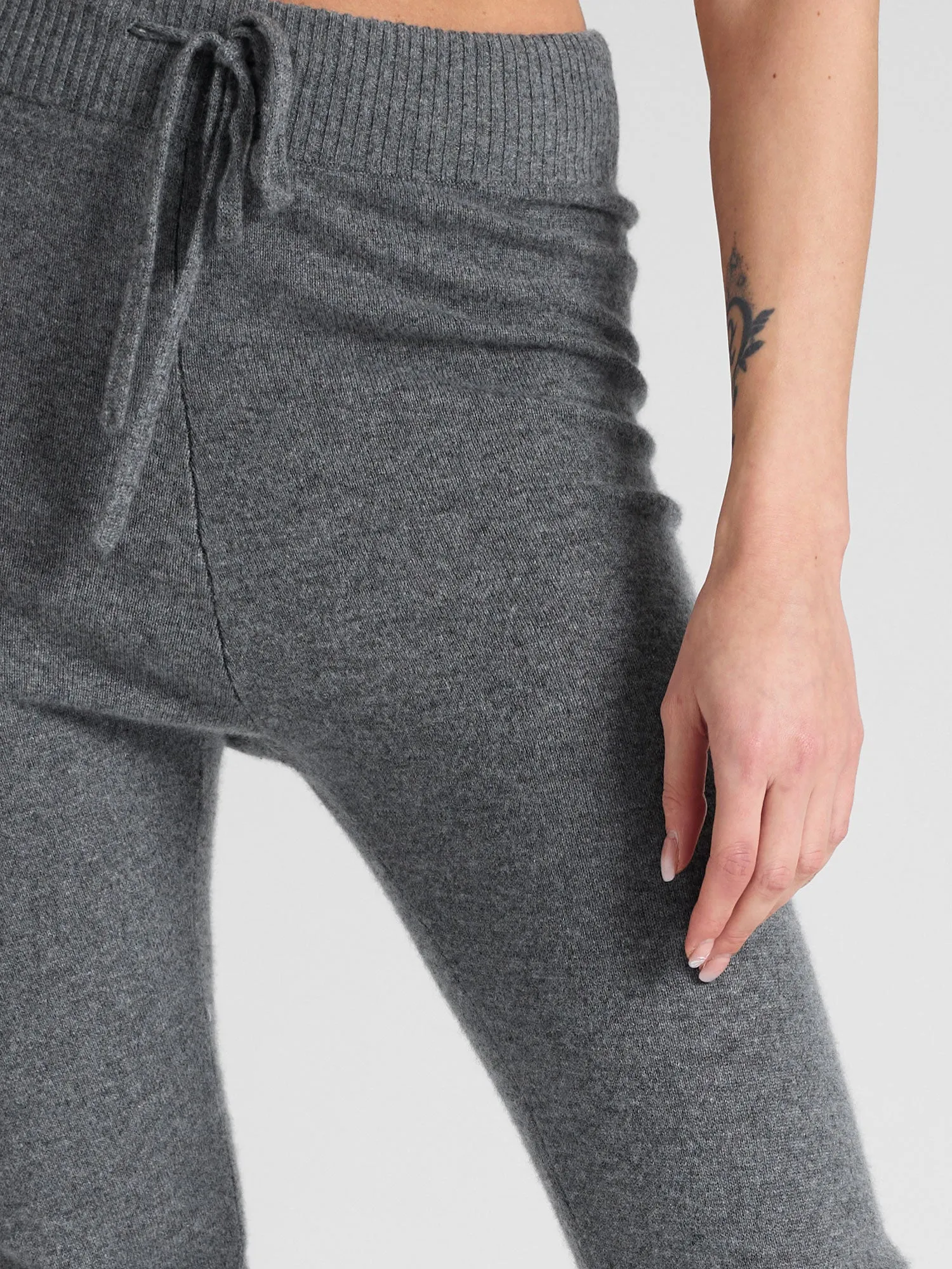 Cashmere "Chill pants" - dark grey