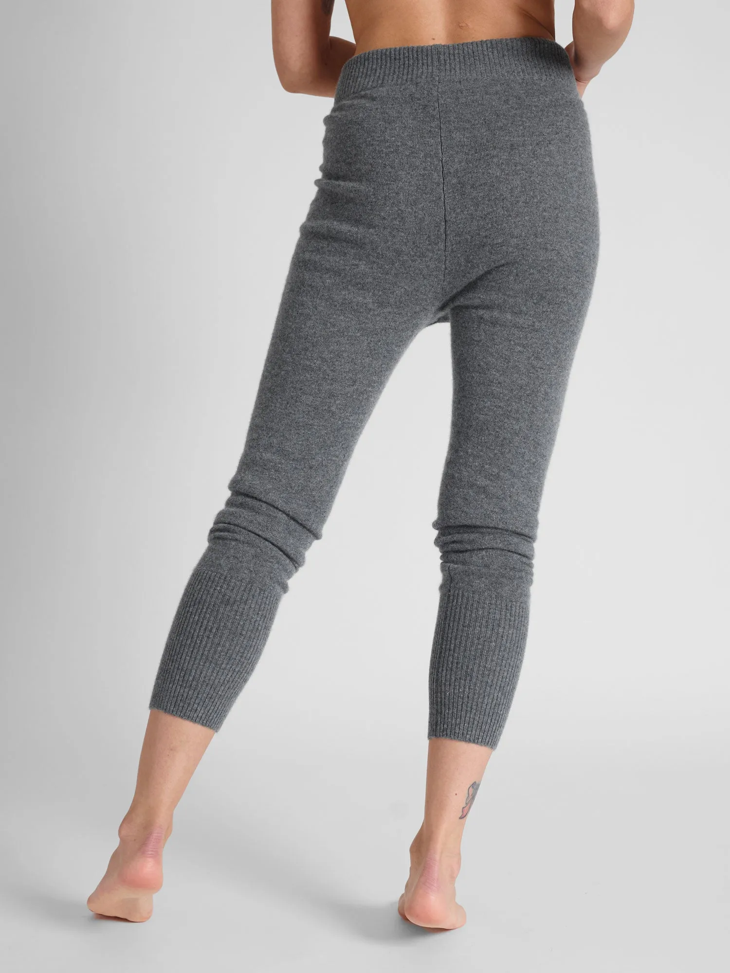 Cashmere "Chill pants" - dark grey