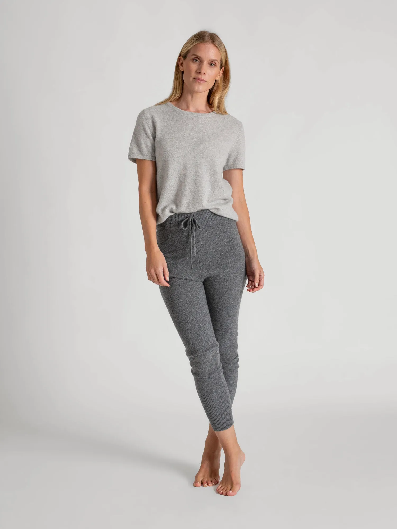 Cashmere "Chill pants" - dark grey