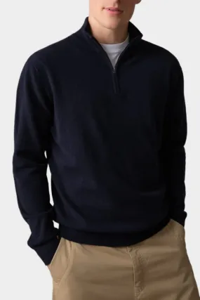 Cashmere Zip Neck Jumper