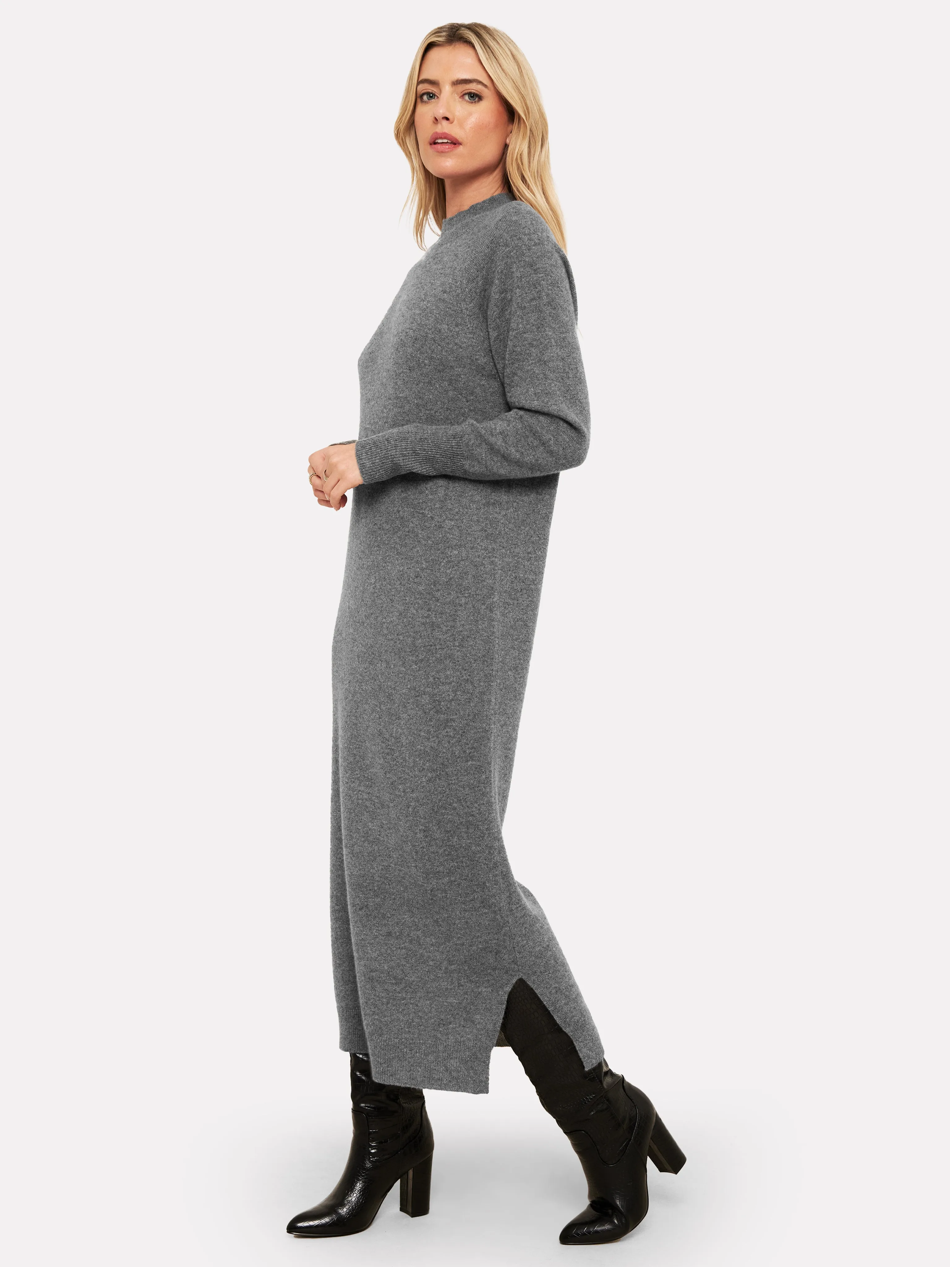 Evelyn Cashmere Midi Dress