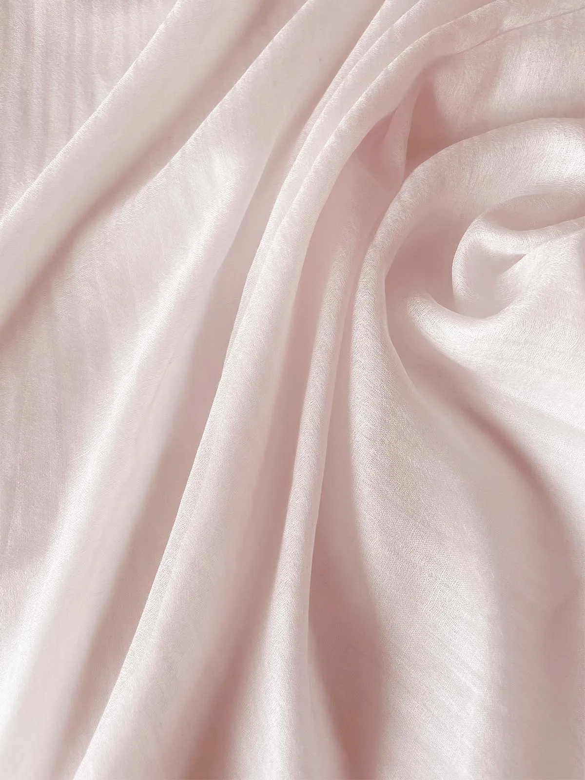 Featherlight Blush Cashmere Scarf