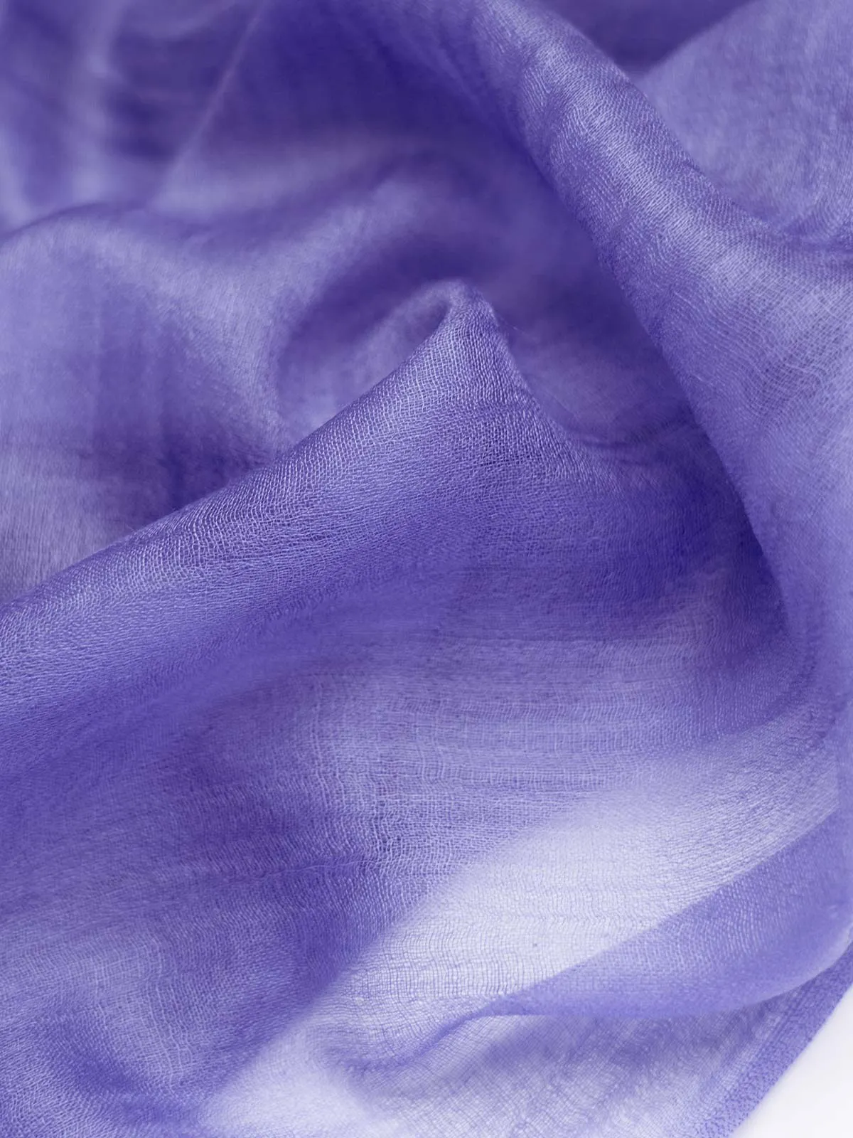 Featherlight Lavender Cashmere Scarf