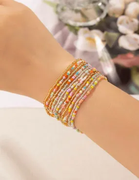 Gorgeous 11 Piece Colorful Bohemian Bracelet Set