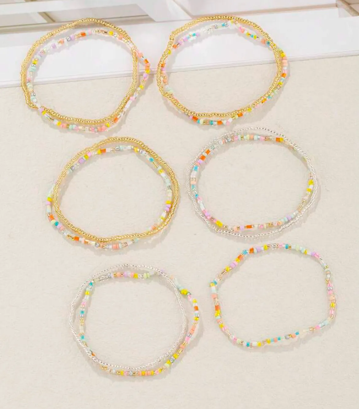 Gorgeous 11 Piece Colorful Bohemian Bracelet Set