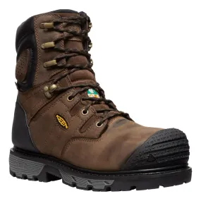 Keen Camden Men's 8" Insulated Waterproof Composite Toe Work Boot 1028289 - Brown