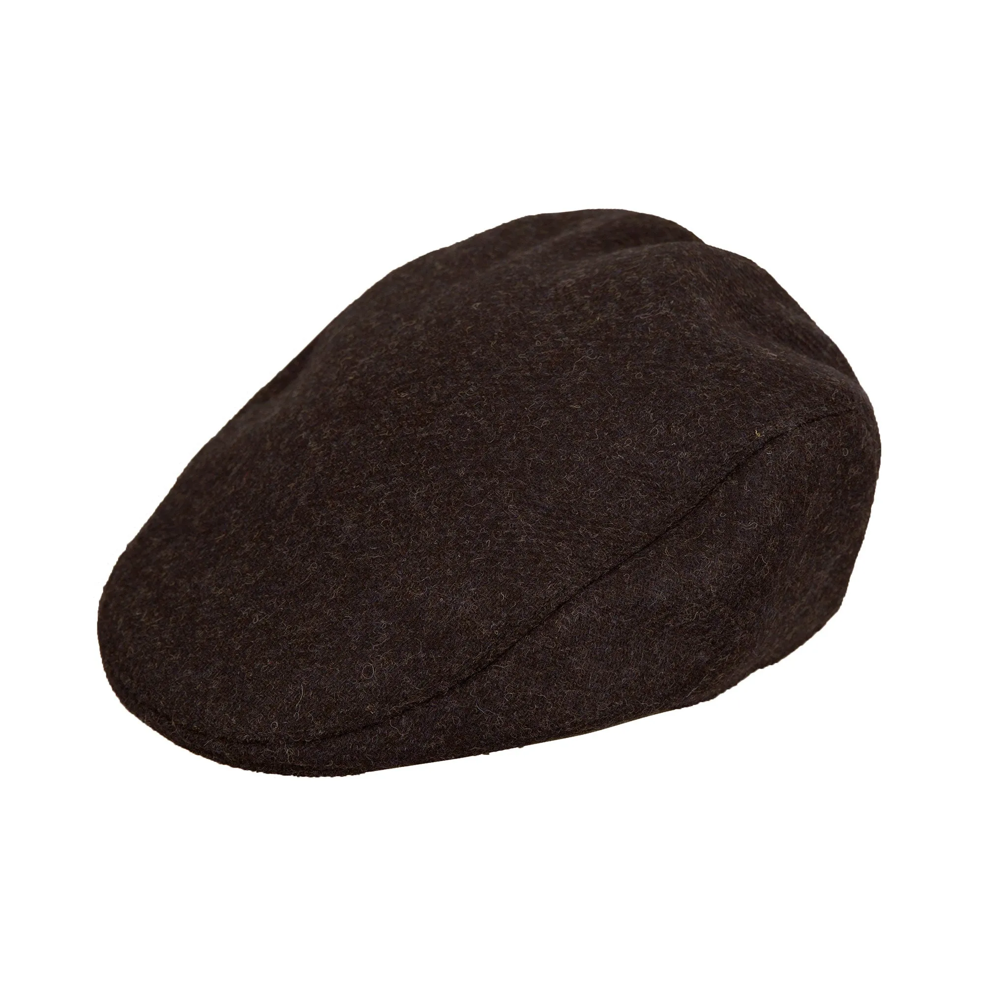 Men’s Abraham Moon Plain Tweed Flat Cap