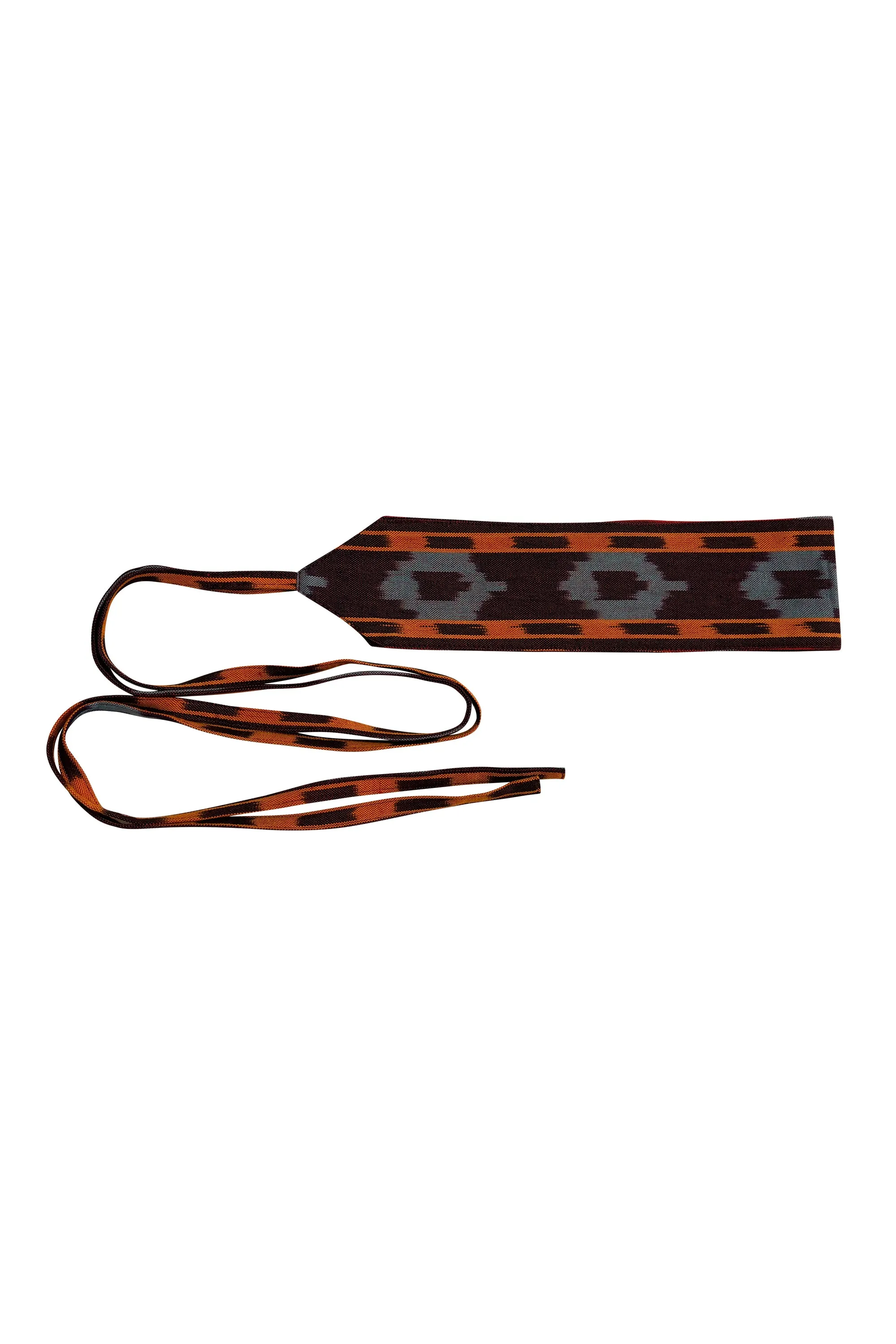 New! No.5 Premium IKAT Patterned Wrap Belt