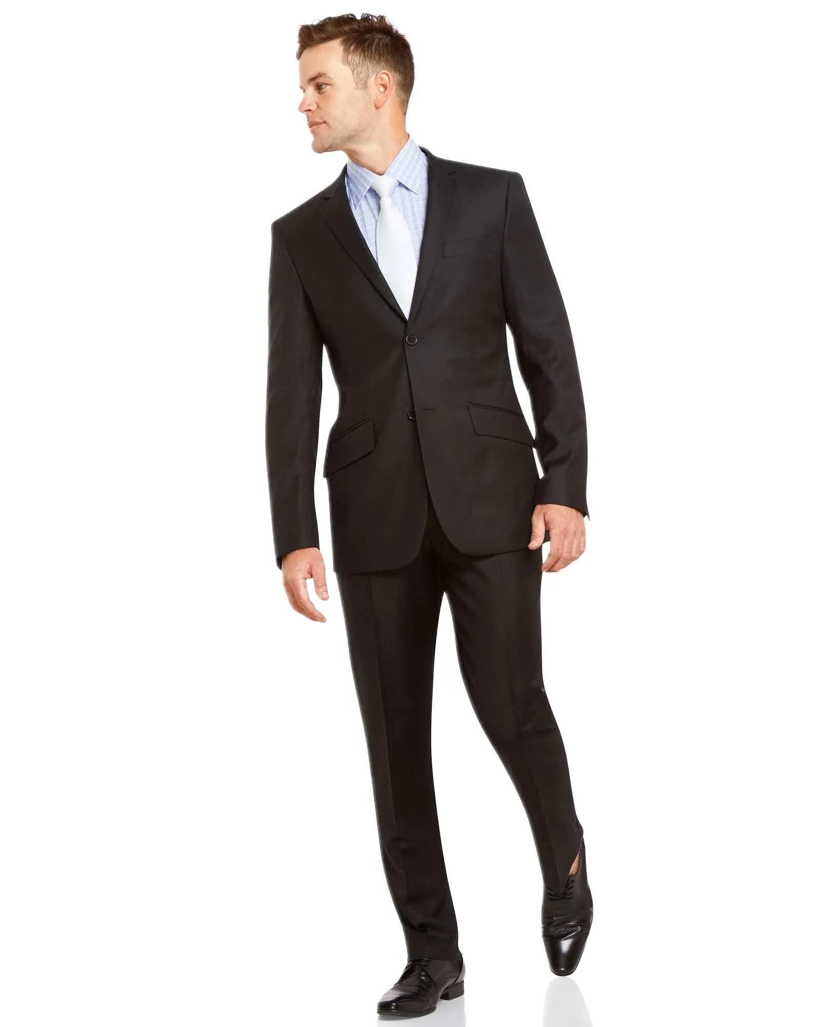 PGH Pure Wool Black Suit Set