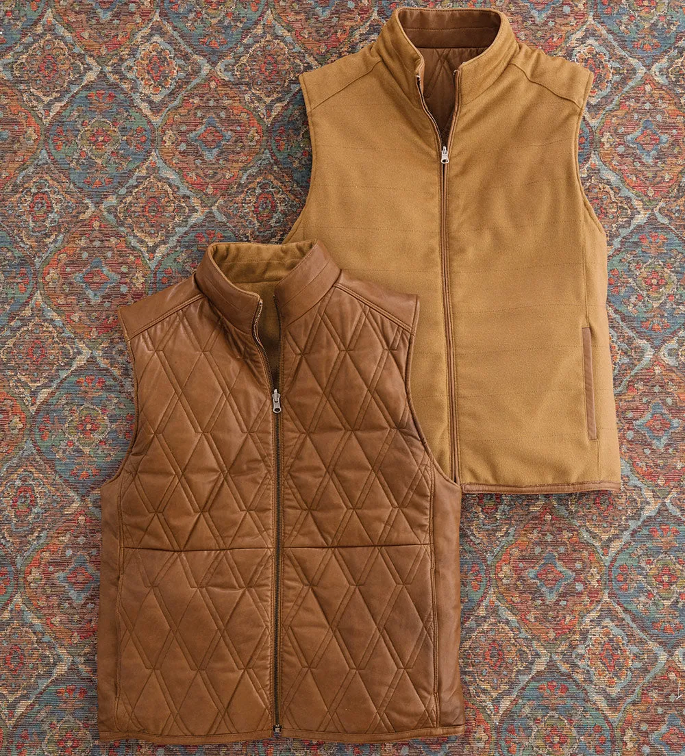 Reserve Reversible Leather Vest