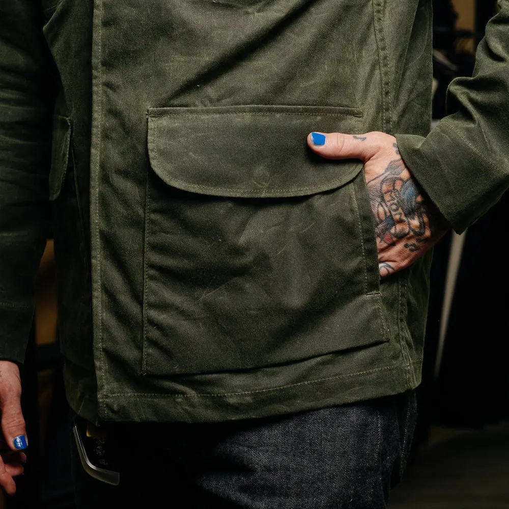 Rogue Territory Hunter Supply Jacket Waxed Olive