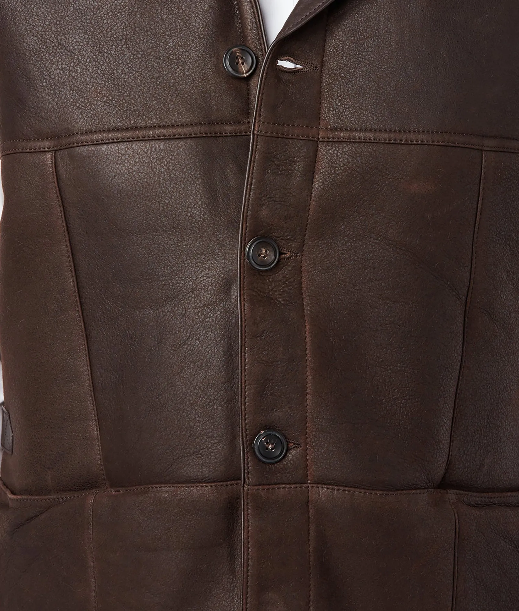 Shearling Vest :: Chocolate