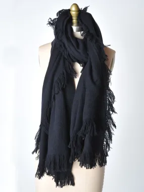 True Navy Angel Scarf