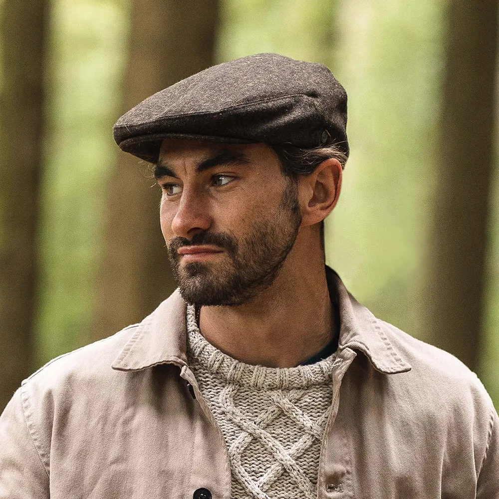 Tyburn Flat Cap Brown Wholesale Pack