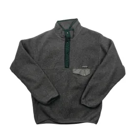 Vintage 90s Grey   Green Patagonia Synchilla Fleece - Medium