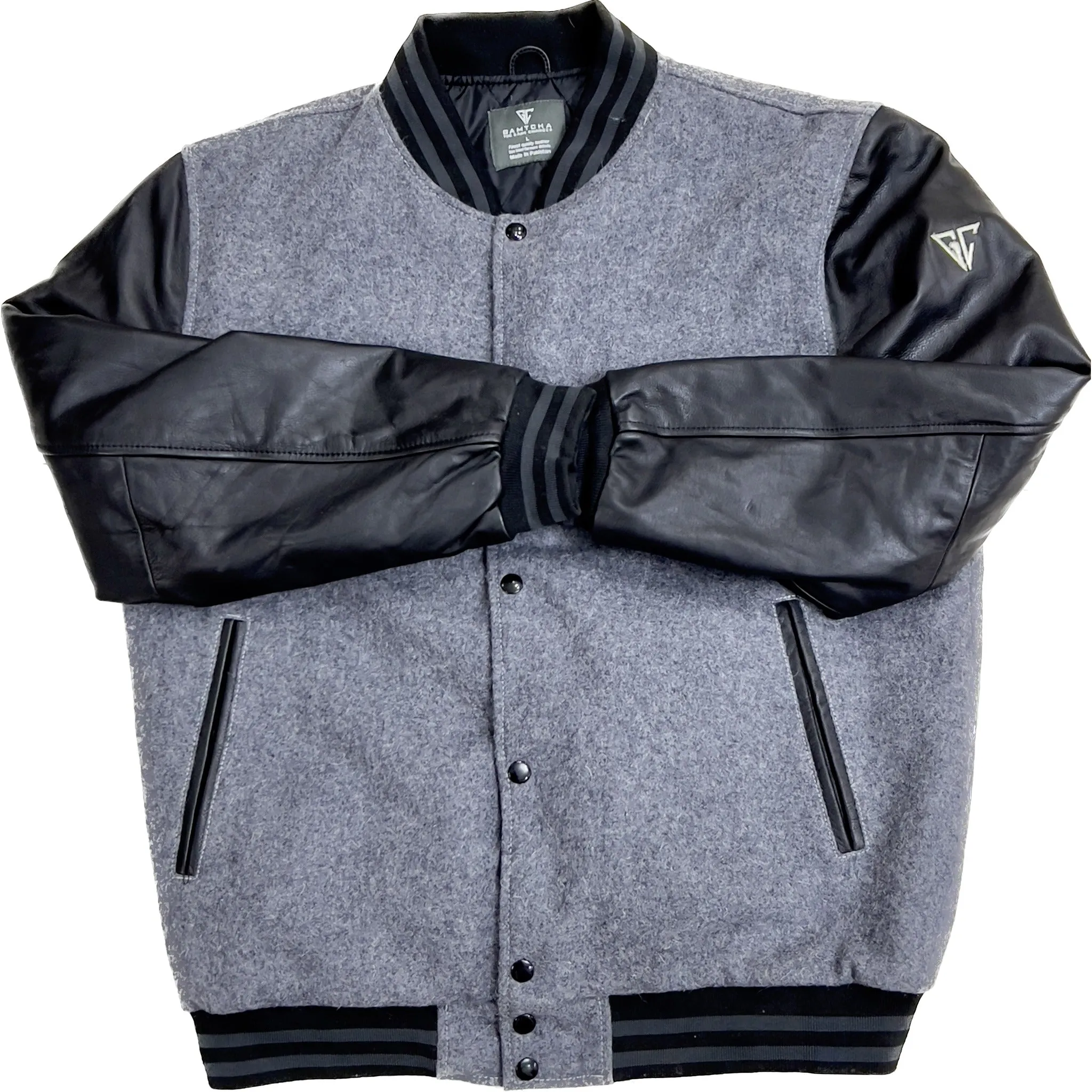 YANKEE BASEBALL WOOL LEATHER DUAL COLOR JACKET